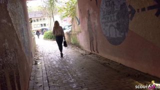 1080p – European Scout Teenager Gina Made To A Prostitute At Street Casting
