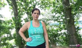 Big Dick – German Scout Plus Size Immense Mature Talk To Ravage At Street Audition