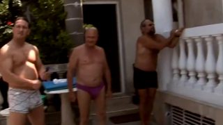 Old and Young – Mature Boys Urinate