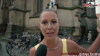 1080p – French Amateur Outdoor Street Casting Pick Up