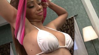 Blowjob – Slick Ebony Stunner Get Her Cunny Cumsprayed