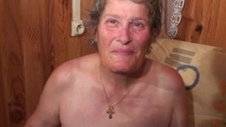 Horny Granny In Her Very First Casting