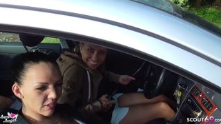 Public Dual Blow Job From 2 Dutch Teenage By Stranger Guy