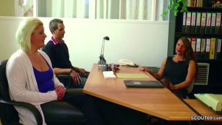 Blowjob – Dutch Big Tit Cougar In Lady Casting With Youthful Couple