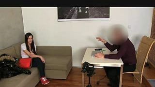 Teen – Fakeagent Cute Young Brunette Fucks In Casting