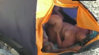 Blowjob – Voyeuring My Mom Fucking In A Tent