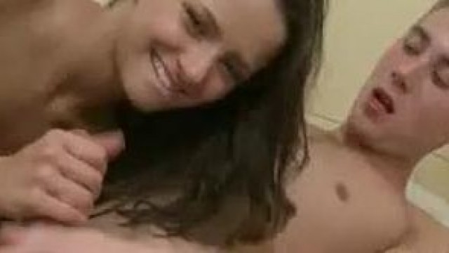 Alena fucks only in the bathroom