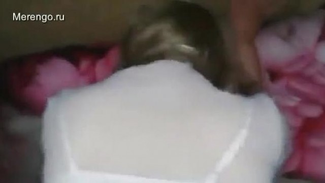blonde – Chubby MILF taken in bed