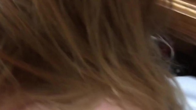 Blonde gets facialed unwillingly