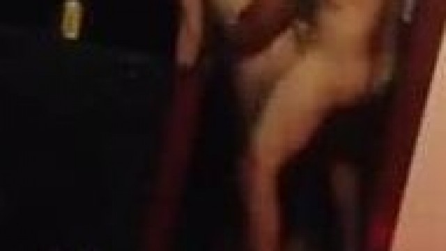 blonde – Standing fuck on the balcony