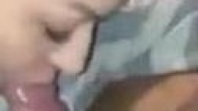 blowjob, – Brunette girlfriend sucks a cock