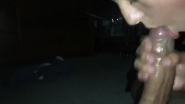 blowjob – Hottie makes a huge cock cum hard