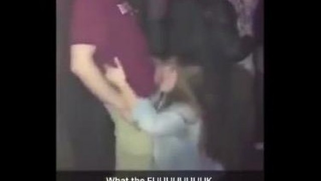 blowjob – Sluts blows off dude in public