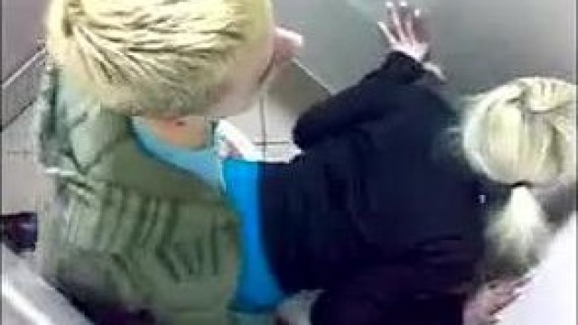 Couple Caught in Bathroom