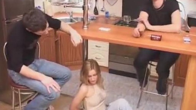 cuckold – Submissive gf shared with a friend