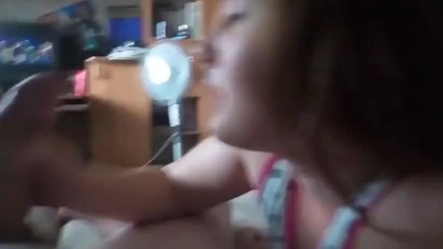 Redhead enjoys milking dick
