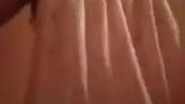 Teen – Delicate blonde striping on cam
