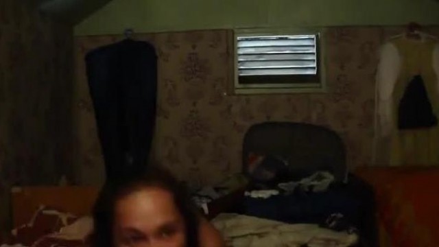 Two Latina teens dancing naked