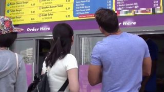 Interracial – A Japanese Tourist Fucked By A White Guy