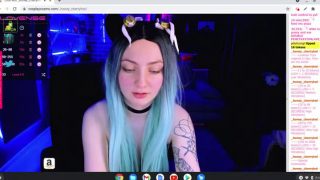 Cosplay Slut Just Being A Slut On Webcam