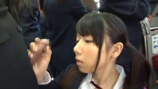 Cute Japanese Schoolgirl Teen Gets Groped
