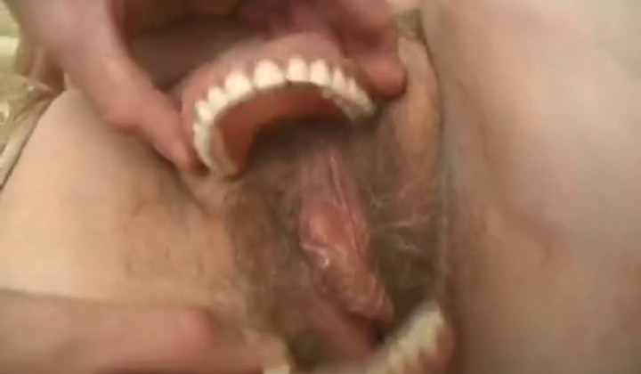 Ginger Granny Toothless Gum Job AllnPorn