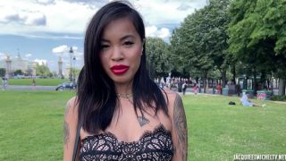 Interracial – Amateur Asian Babe Jade Gets Her Ass Pumped Hard First Time