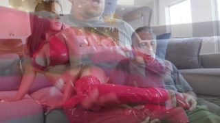 Cumshot – Sexy Woman In Red Boots Fucked