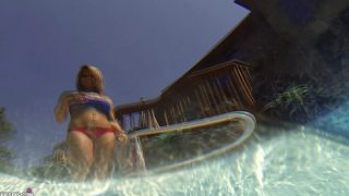 Nikki Sims Swimming Pool Dildo