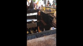 Voyeur – Perfect Bartender Blonde Black Shorts