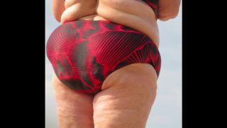 Granny – So Fat Asses On The Beach (beach Voyeur)