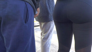 1080p – Big Bubble Ass Black Spandex
