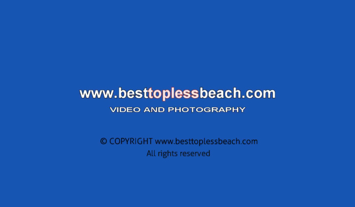 1080p – Nice Brunette Woman Topless Beach Voyeur Public Nude