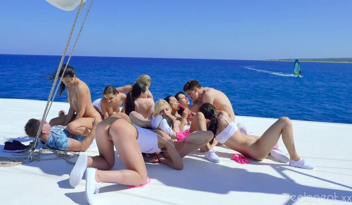 Alexis Crystal Yacht Orgy