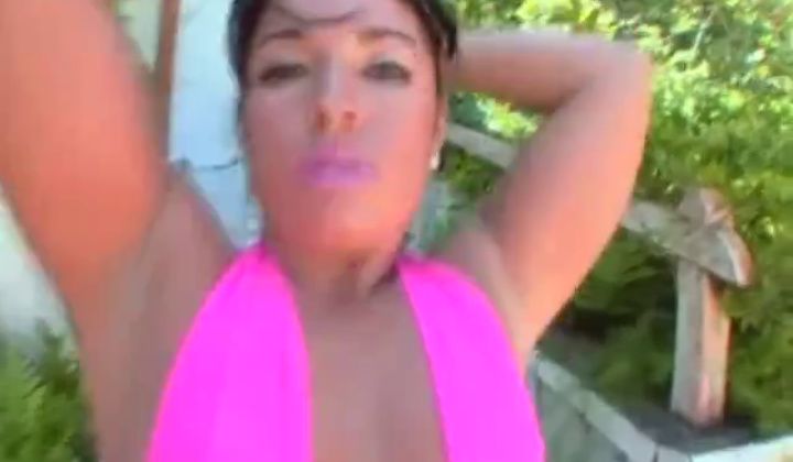 Monica Santhiago – Big Butt Latina Gets The Bbc