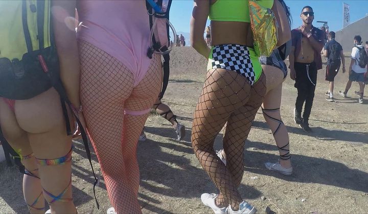 Perfect Rave Pawg Pink Outfit Ass