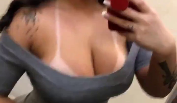 Busty – Tanned Latina Showign Breast